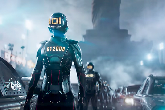 IOI "sixers" in the Ready Player One trailer
