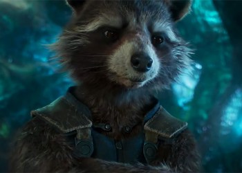 Rocket Raccoon in the Guardians of the Galaxy Vol. 2 trailer