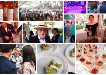 Fun moments from the inaugural Dan's Rosé Soirée in 2017