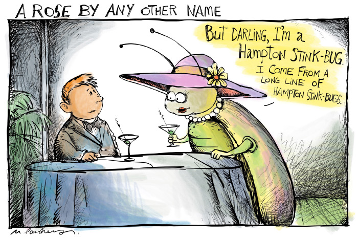 Rose by any other name cartoon by Mickey Paraskevas