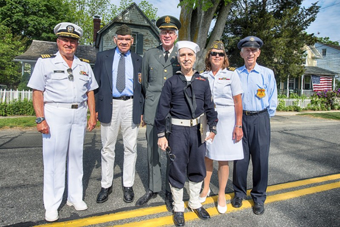 Sag Harbor veterans gathered for Veterans Day 2015