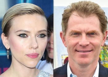 Scarlett Johansson and Bobby Flay are just friends