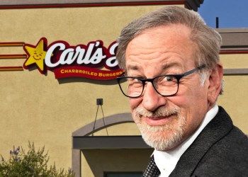 Steven Spielberg won't lend his name to Carl's Jr.