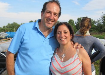 Amagansett Sea Salt owners Steven and Natalie Judelson