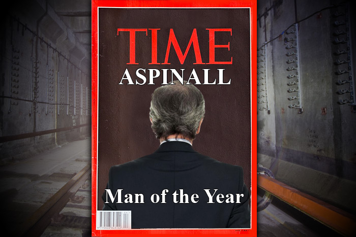 Will Commissioner Aspinall be the 2017 Time Man of the Year?