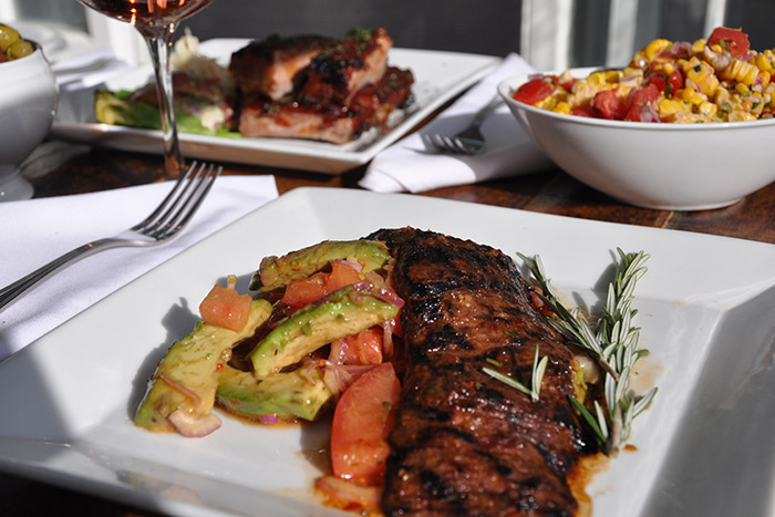 Sydney's "Taylor Made" skirt steak will be at Dan's GrillHampton