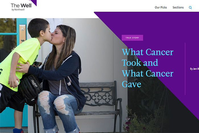 A look at Northwell Health's "The Well" editorial website
