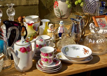 Thrift store leftovers in the Hamptons