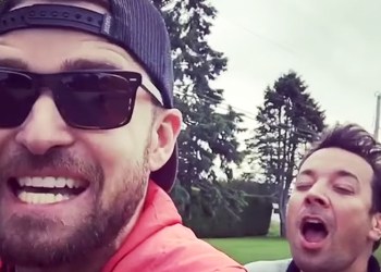 Justin Timberlake and Jimmy Fallon 