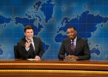 Colin Jost and Michael Che host Weekend Update