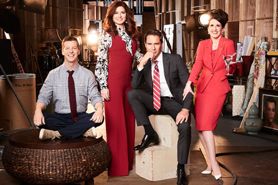The cast of "Will & Grace"