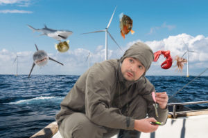 Area fishermen say the Montauk wind farm could allow fish to take flight and attack them