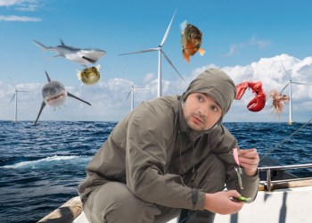 Area fishermen say the Montauk wind farm could allow fish to take flight and attack them
