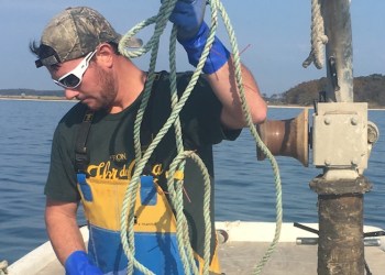 Captain Matt Kecham, Peconic Gold Oysters.