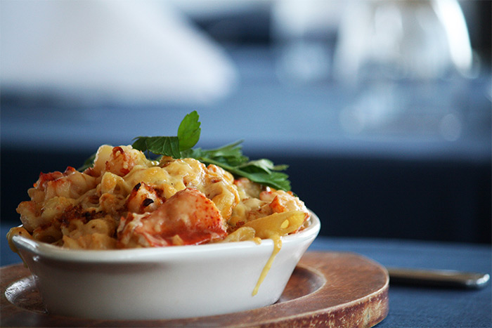 Seafood Mac 'n' Cheese at 78 Foster in Hampton Bays