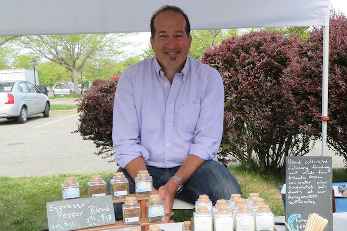 Steven Judelson of Amagansett Sea Salt Co.