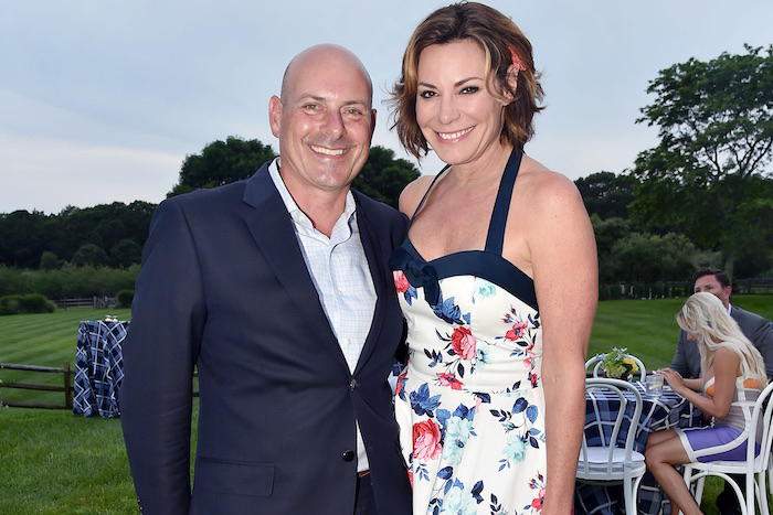 Luann De Lesseps and Tom D'Agostino in happier times
