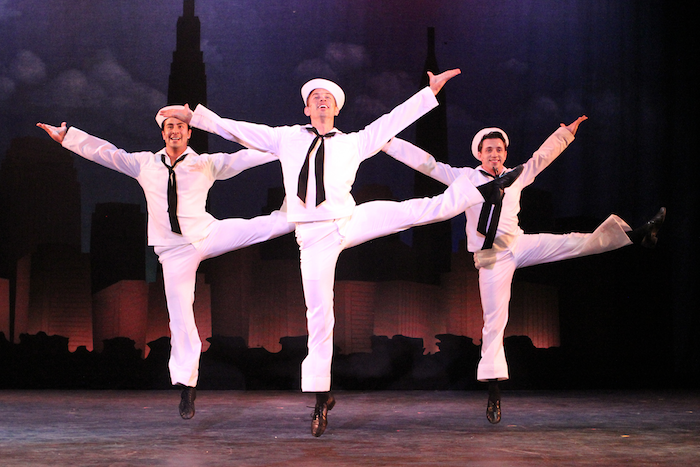The cast of 'On the Town.'