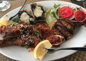 Appetizers from Pace's Dockside