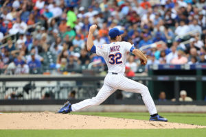 Steven Matz pitches for the NY Mets