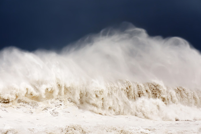 Montauk dunes held back the stormy sea