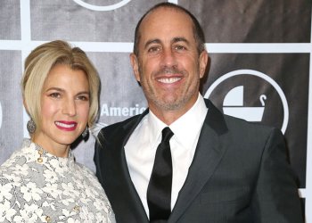 Jessica Seinfeld and Jerry Seinfeld.