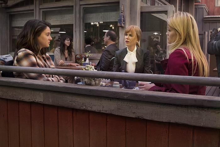 Shailene Woodley, Nicole Kidman and Reese Witherspoon in "Big Little Lies."