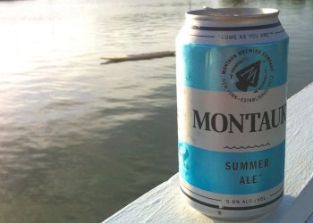 Montauk Brewing Company summer ale is best drank near the water