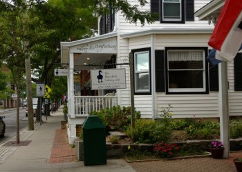 The Blue Duck Bakery in Greenport on Front Street. Photo credit: Arianna Johnson