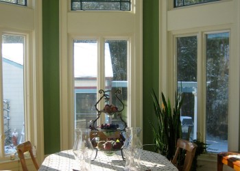 A harmonious dining room