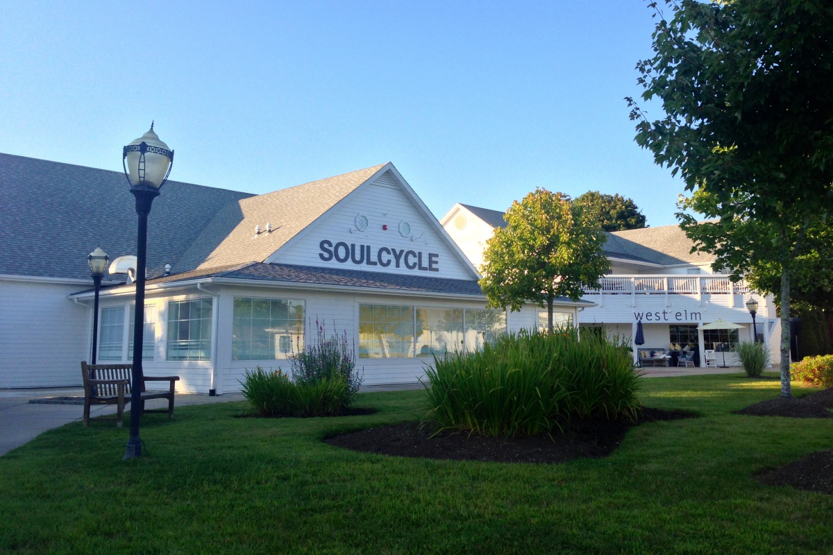 Soul Cycle and West Elm, just two of the destinations at The Mill.