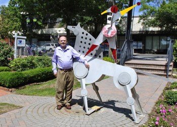 1.Robert-Strimban-with-Lady-GodivaCourtesyEEAC