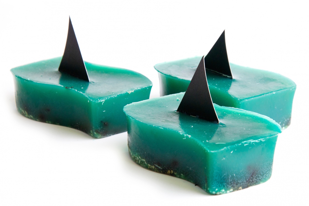 Lush's Shark Fin Soap is fun in the tub!