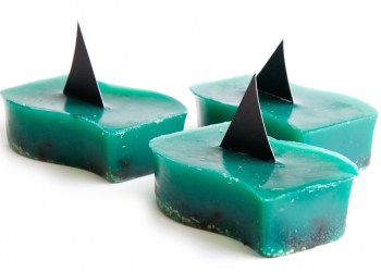 Lush's Shark Fin Soap is fun in the tub!