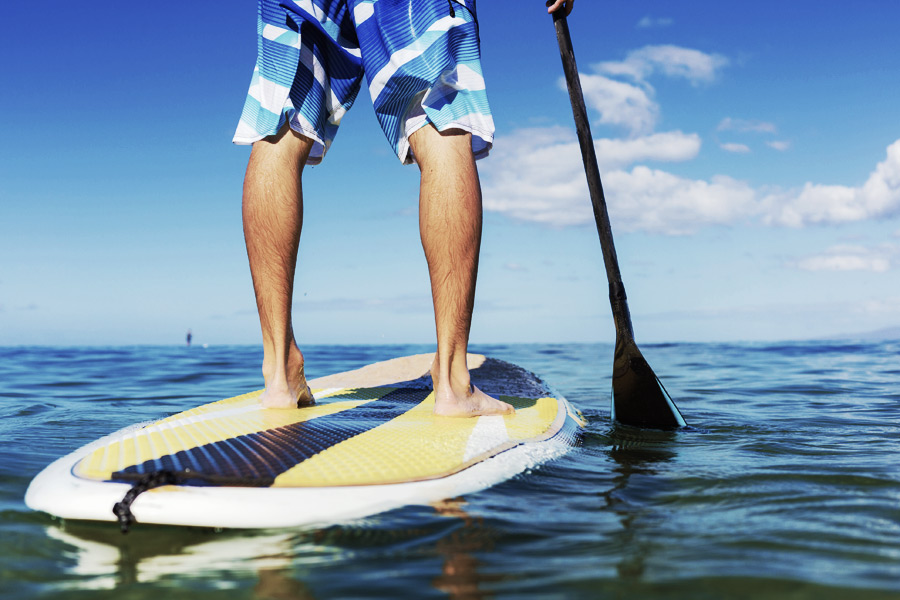 100 kilometers is no small feat on a standup paddleboard