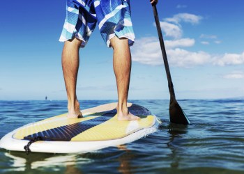 100 kilometers is no small feat on a standup paddleboard