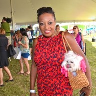 Star Jones with Pinky