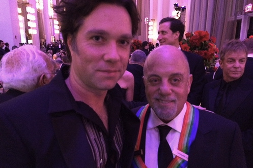 Rufus Wainwright and Billy Joel at the 2013 Kennedy Center Honors.