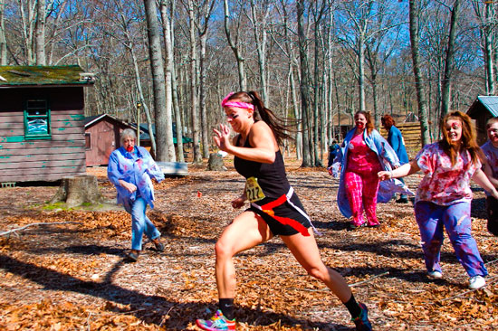 Long Island Zombie Race 2014 in Riverhead.