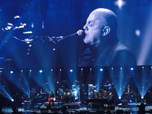 Billy Joel plays at 12-12-12 Concert