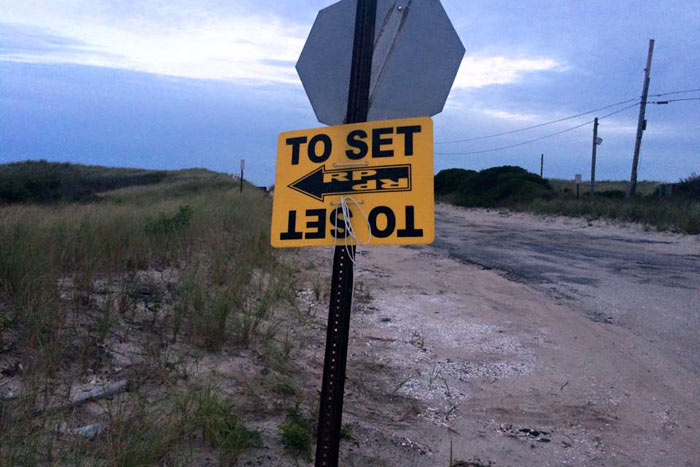 Royal Pains is filming in Hampton Bays today.