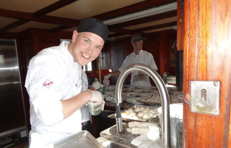 A peek into the kitchen with chef Klas Lindberg