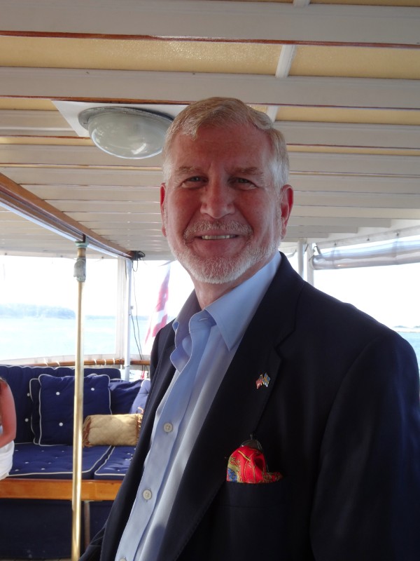 Andrew Reice, organizer of the Swedish Culinary Summer