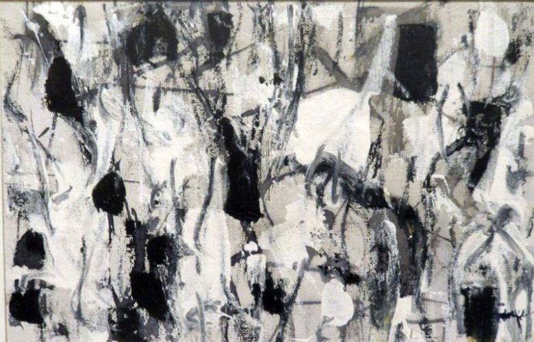 Art by Arthur Pinajian at Gallery 125's booth at ArtHamptons