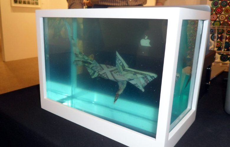 A play on Damien Hirst at ArtHamptons