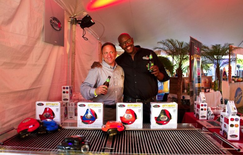 Grillbot CEO Ethan Woods and Creative Director Shawn Dickerson