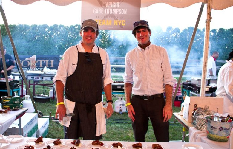 Chef Gabe Thompson and Jacob Cohen of L'Apicio.