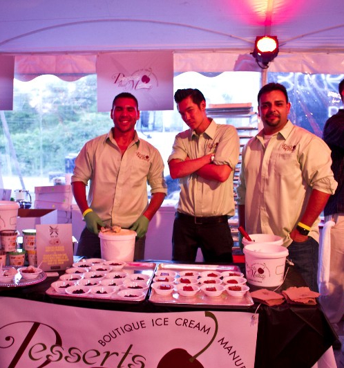 Francis Zalewski, Erick Gonzales and Kevin Melvin of Desserts that Matter.