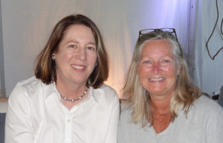 Francine Lynch and Liz Deneny
