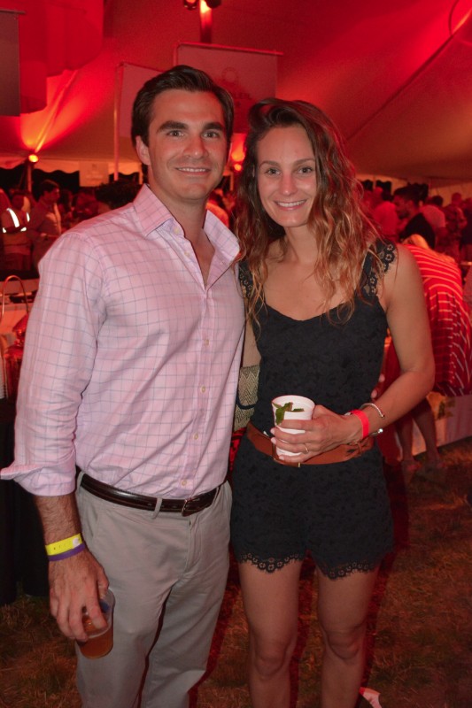 Kyle Messinger and Patti Cooke